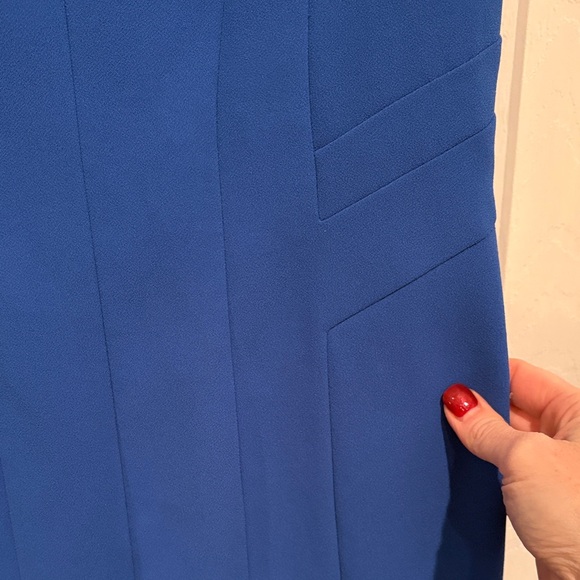 Vince Camuto Royal Blue Midi Dress - Picture 3 of 8